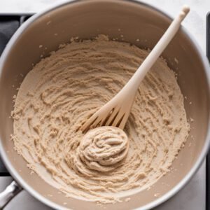 Let the mixture sit for about 10 minutes, then whisk again to prevent clumping