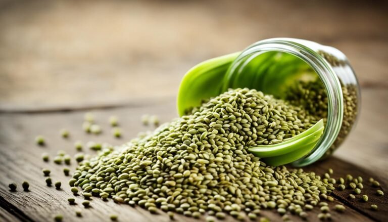 a pot of overflowing celery seeds